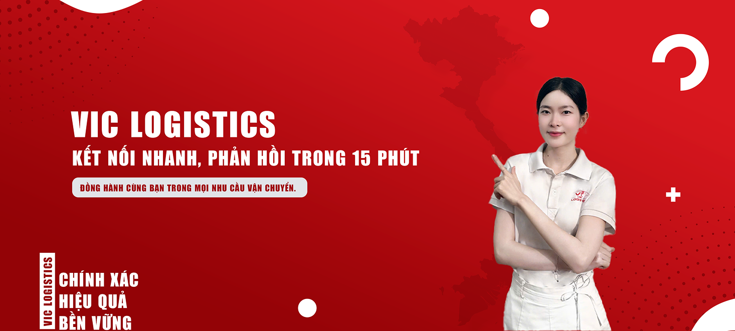 Banner thông tin liên hệ VIC Logistics